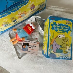 Pop Mart Bikini Bottom Buddies - Limp Fish Plush